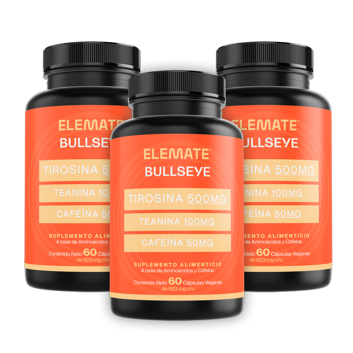 3 Frascos Bullseye (90 Días)